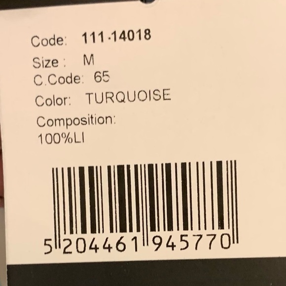 BSB 100% linen blazer teal blue white watercolor leaf design tailored fit NWT 6 - Picture 8 of 10